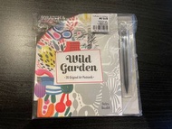 Helen Daidik 絕版藝術刮畫 Wild garden 明信片