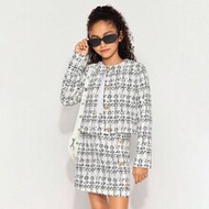 ชุดเสื้อแจ็คเก็ตแขนยาวและกระโปรงมินิเข้ารูป สไตล์เมืองชิค สำหรับเด็กสาววัยรุ่น, NOVA Shop