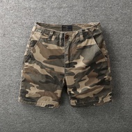Men's Three-Quarter Shorts Casual Pants Four-Quarter Military Pants