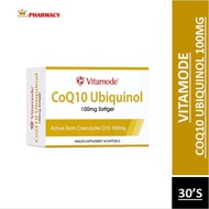 VITAMODE COQ10 UBIQUINOL 100MG 30S
