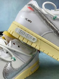 Nike SB dunk Off-White “The 50” No.01 ow DM1602-127 男女款(貨號：qlecnn)
