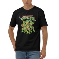 Top Selling Summer Cotton Ninja Turtles Tmnt Mutant 90S Cartoon Cotton T-Shirt