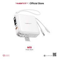 แบตสำรอง Powerbank 15000mAh MOFIT M15 พาวเวอร์แบงค์ชาร์จเร็ว Fast Charge PD20W หน้าจอแสดงผล LED รับป