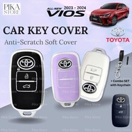 NEW Toyota Vios 2023 Key Cover Toyota Vios Key Cover 2024 Toyota Vios 2023 Accessories Car Case Hold