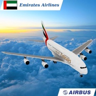 Commercial AIRBUS A380 Emirates Airlines Paper Model