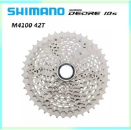 Shimano Deore M4100 10 Speed MTB Bike Cassette 11-42T 11-46T Cogs Mountain Bike Cassette Freewheel