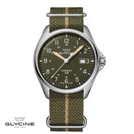 Glycine Combat 6 Green Swiss Automatic Nato Strap Watch