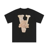 Vlone Pop Smoke Cotton Tee Short Sleeve Tshirt