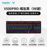 Rapoo | คีย์บอร์ดเกมมิ่งแบบเมคานิก 98 ปุ่ม ออกแบบตามหลักสรีรศาสตร์