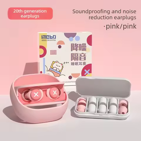 Ultra Silent Silicone Earplug Sleep Noise Ear Plug Canceling Noise Reduction Soundproof Anti Soft Sl