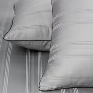 Eurotex Deluxe 1400 Thread Count 100% Bamboo Dhobby Pillow Case (1 Pillow Case) Artic