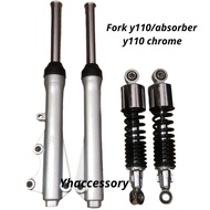 Yamaha Y110 SS2 combo set front fork set+rear absorber standard