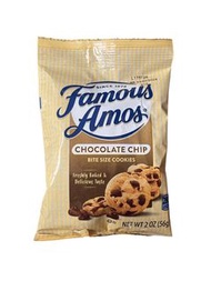 *原價$10 - 最佳食用日子為2026年11月17日*Famous Amos Chocolate Chip 朱古力粒粒曲奇餅 2oz/56g【076677100145】