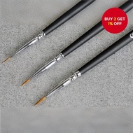 ，、 -  00000， 000 Sikat detail baru untuk garisan panel, pengecatan tepi dan mewarna - Sangat halus 0