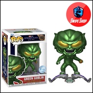 Funko Pop Green Goblin Masked Spiderman No Way Home Metallic Exclusive