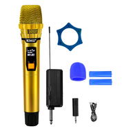 BOMGE BG108/106 Mikrofon wayarles Set KTV Rumah Karaoke Live Streaming 2-in-1 Jarak 50M Tanpa Wayar