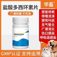 Doxycycline Hydrochloride Tablets for Dogs And Cats Pet Medicine Cold Treatment Cough Medicine Cat F