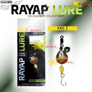 Stars Fishing Rayap Lure Umpan Micro Casting Wader Hunter Microfishing Nila Red Devil Cichlid Betik