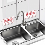 厨房标识牌亚克力提示牌提示牌食堂饭店指示牌厨房标签260808 Kitchen Signage Acrylic Reminder Sign Reminder Sign for Cafeteria an