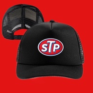 TRUCKER CAP TOPI STP BLACK COLOUR ⚡⚡
