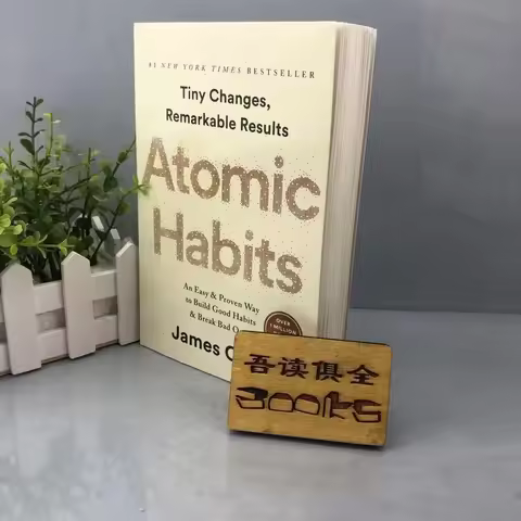 Atomic Habits By James Clear An Easy & Proven Way Self-management Self-improvement Adult Reading Boo