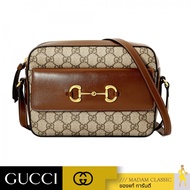 [พร้อมส่ง] GUCCI HORSEBIT 1955 SMALL SHOULDER BAG (BEIGE/EBONY/BROWN) [64545492TCG8563-MB] 1