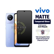 VIVO Y27/Y27s/Y27 5G/Y28/Y01/Y02/Y02s/Y02T/Y1S 2021/Y3S/Y3S 2021/Y7s/Y9s Tempered Glass Matte 9H