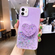 OPPO R9 F1 R9S R9S Plus R11 R11S R15 R17 Starry Sky Soft Cases Silver Foil Covers Transparent Shell Mirror Make Up