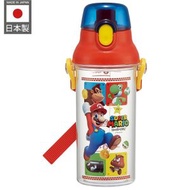 Super Mario兒童透明塑膠直飲便攜式背帶水樽/水壺 [480ml]