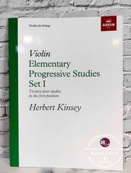 ABRSM Violin Elementary Progressive Studies Set I by Herbert Kinsey Violin Set 1