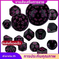 15Pieces Complete Polyhedral DND Dice Set D3-D100 Spherical Dice Set for Role Playing Table Games Su