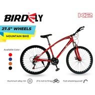 BIRDFLY MOUNTAIN BIKE 27.5 RED/BLUE/ORANGE/BLACK BICYCLE/BASIKAL READYSTOCK
