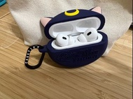 ［絕版］Casetify 耳機殼 美少女戰士 Luna 露娜 月神 美少女 貓 聯名 正版 airpod pro 皆可使用