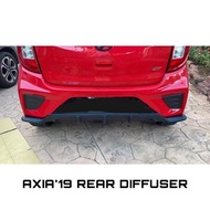 perodua axia rear diffuser 19~20