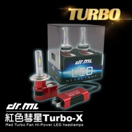 Turbo-X Red Comet Ultimate Bright Turbo LED Headlight H1 H4 H7 H11 9006 9012 9005 hrv altis