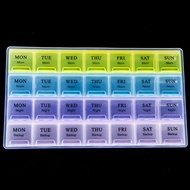 【FOSG】 Weekly 7 Days Tablet Pill Box Holder Medicine Storage Organizer Case Container Hot