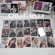 BLACKPINK平放專輯卡🔥❤️ #lisa #rosé #jennie #jisoo