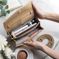 Irene（米色）：多功能包、手拿包、長錢包、迷你斜挎包