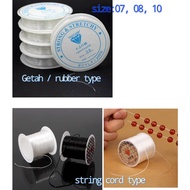 Elastic Stretchable String Getah DIY Beading Illusion Cord Stringing Beads
