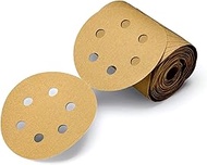 3M Stikit Paper Disc Roll 236U, 6 in x NH 6 Hole, P80 C-Weight, D/F, Die 600HZ, 100 Discs per roll