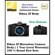 Nikon Zf Mirrorless Camera Body ( 1 Year Local Warranty)