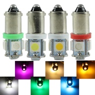 Mini BA9S T4W LED Car Interior Bulb 6V 12V 24V 1W Auto Dome License Plate Light Bus Door Festoon Rea