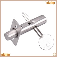 ELAINE Manager Lock, Thicken Stainless Steel Invisible Door Lock, Accessories Simple Tubewell Key