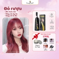 Dầu gội nhuộm tóc phủ bạc màu Đỏ Rươu Nagi Liqueur Red 08 chiết xuất từ thiên nhiên 400ml