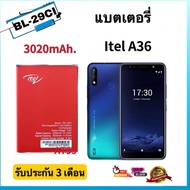 BL-29CI แบตเตอรี่ iTel A36 (BL29CI) แบต itel A25 L5002 A25 Pro L5002P A26 A36 W5505 battery BL-29CI 