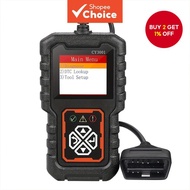 New CY3001 Universal OBD II Scanner for automotive engine fault codes, designed to read and erase er