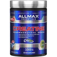 Serbuk Creatine Monohydrate ALLMAX Nutrition Tanpa Perisa – Creatine Mikronisasi untuk Lelaki & Wani