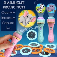🔥STOCK CLEARANCE🔥 [Below RM5] Children's Projection Torchlight