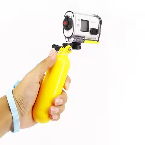 Sports Camera Floaty Floating Hand Grip Handle Mount Accessory + Strap For Sony Action Cam HDR AS20 