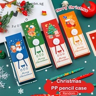 Strongaroetrtombn Cute Christmas Stationery Cartoon Bear School Supplies Candy Case Children Gift Pencil Case Gift Box Storage Box Christmas Pencil Box SG